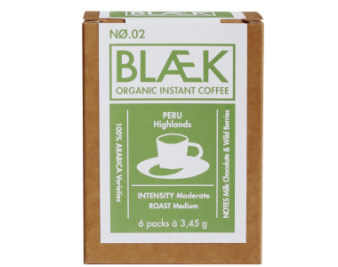 Organic Instant Coffee No. 2 Peru