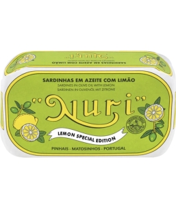 NURI – Sardinen in Olivenöl mit Zitrone